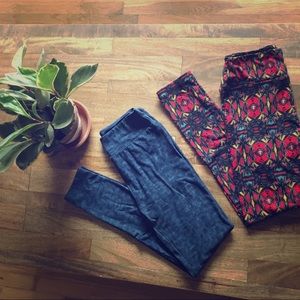 LulaRoe Leggings (2) Bundle